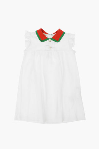 Stretch Cotton Sleeveless Dress