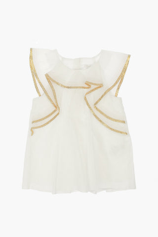 Blouse with Glitter Details