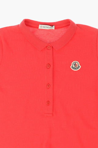 Vestito in cotone stretch con gonna a balze