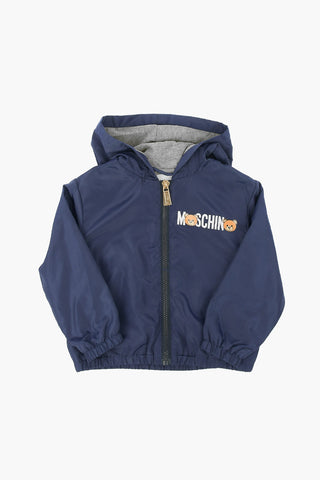 Hoodie Printed Windbreaker 