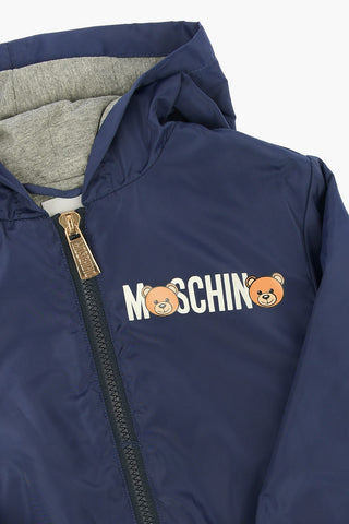 Hoodie Printed Windbreaker 