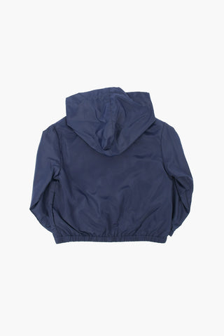Hoodie Printed Windbreaker 