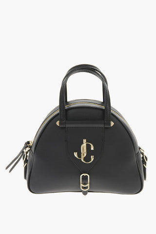 leather VARENNE Bowler Bag  with removable shoulder strap
