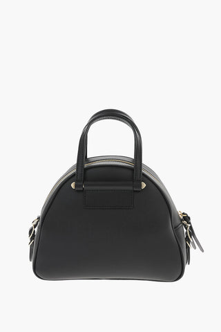 leather VARENNE Bowler Bag  with removable shoulder strap