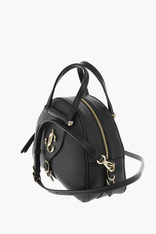 leather VARENNE Bowler Bag  with removable shoulder strap