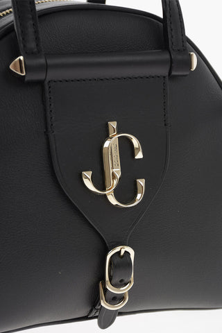 leather VARENNE Bowler Bag  with removable shoulder strap