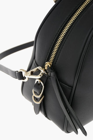 leather VARENNE Bowler Bag  with removable shoulder strap