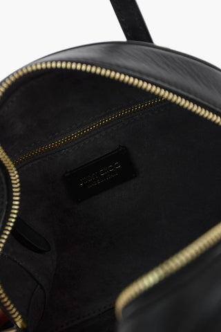 leather VARENNE Bowler Bag  with removable shoulder strap