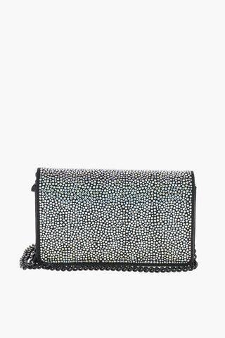 Velvet STELLA STAR Shoulder Bag with Jewel Applications