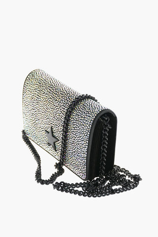 Velvet STELLA STAR Shoulder Bag with Jewel Applications