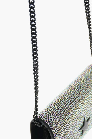 Velvet STELLA STAR Shoulder Bag with Jewel Applications