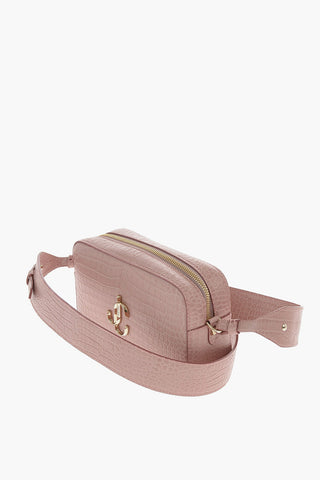 Croco Printed Leather VARENNE Camera Bag