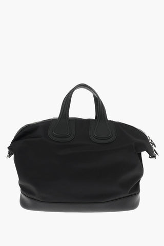 Leather NIGHTINGALE Tote Bag with removable shoulder strap