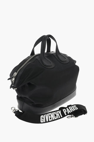 Leather NIGHTINGALE Tote Bag with removable shoulder strap