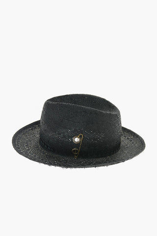 Braided Straw Fedora