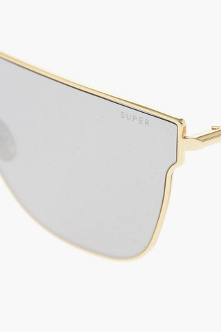 SUPER Flat Top lenz 55 Shield Sunglasses