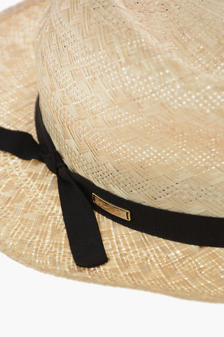 Braided Straw Fedora