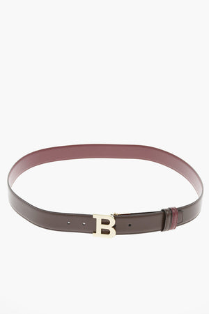 35mm reversible leather B OBLIQUE Belt
