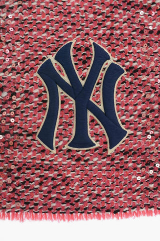 Embroidered Rosylet Scarf