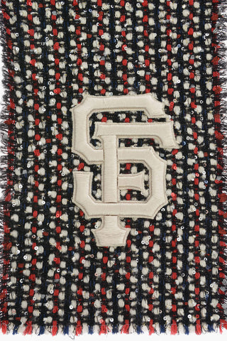 Embroidered Syvilet Scarf