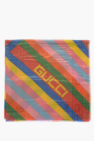 Lurex Scarf with Fringed