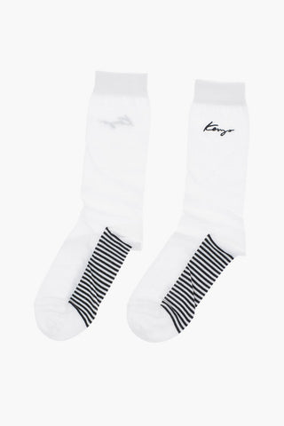 Embroidered Long Socks
