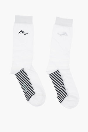 Embroidered Long Socks