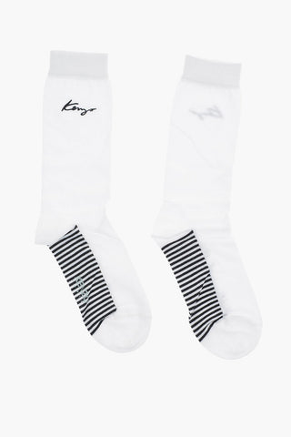 Embroidered Long Socks