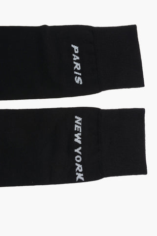 Cotton Blend Long Socks