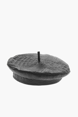 leather Beret