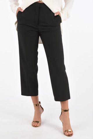 Hidden Closure Straight Fit Pants
