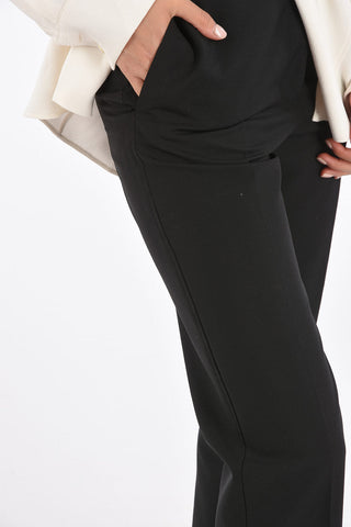 Hidden Closure Straight Fit Pants