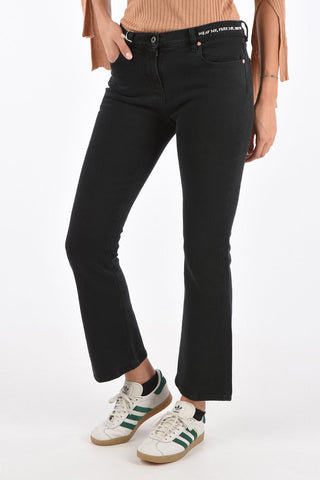 GARAVANI Stretch Cotton Bootcut Jeans