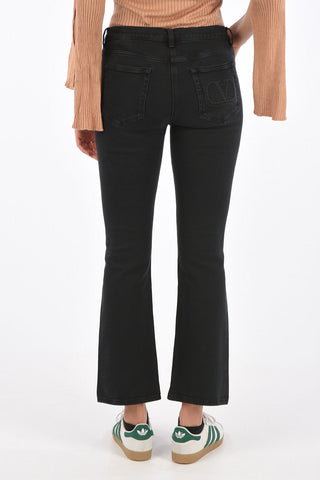 GARAVANI Stretch Cotton Bootcut Jeans