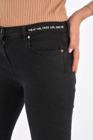 GARAVANI Stretch Cotton Bootcut Jeans