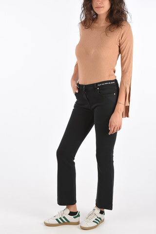 GARAVANI Stretch Cotton Bootcut Jeans