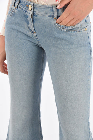 Low Rise Bootcut Jeans