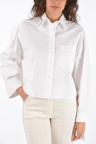 LE BLANC Box Fit Spread Collar Shirt