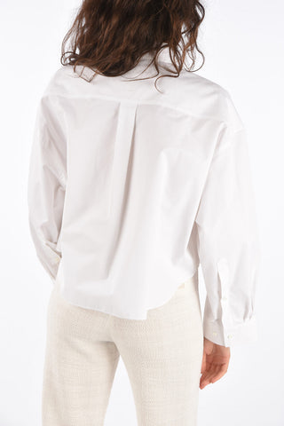 LE BLANC Box Fit Spread Collar Shirt