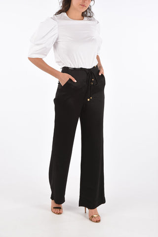 Belted Maxi Pants