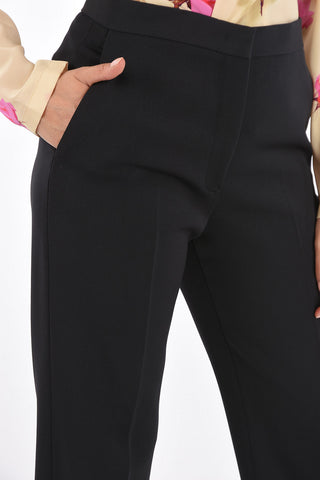 High Waist Straight Fit Pants