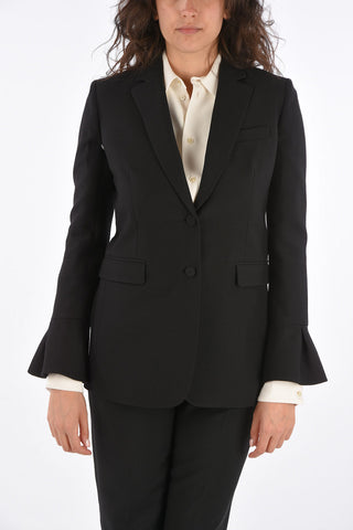 GARAVANI Long Line Poet Sleeve Blazer 