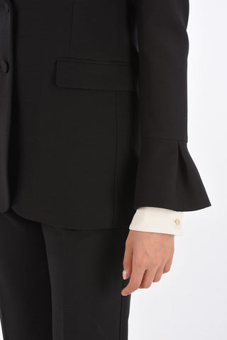 GARAVANI Long Line Poet Sleeve Blazer 