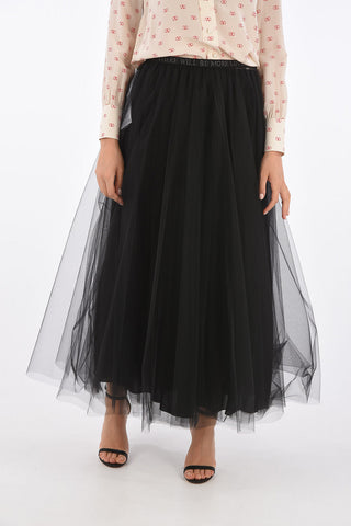 GARAVANI Gonna a Ruota in Tulle 