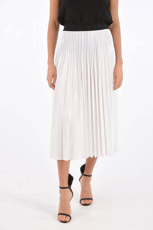 Accordion Midi Skirt