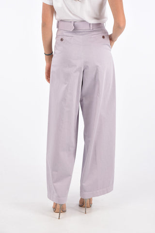 Pantaloni Wide Leg PODIUM con Cintura
