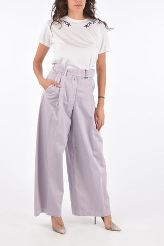 Pantaloni Wide Leg PODIUM con Cintura