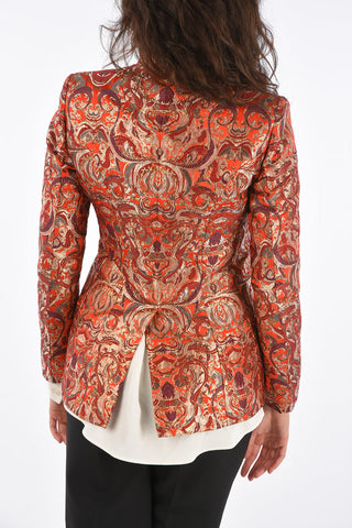 Jaquard BEAM Blazer with Lurex Details