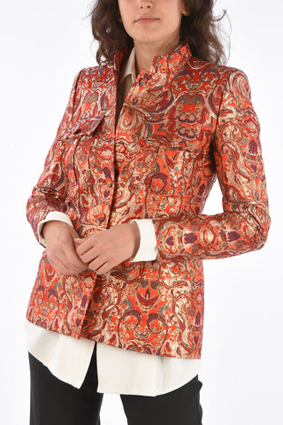 Jaquard BEAM Blazer with Lurex Details