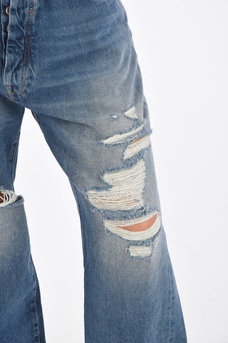 Jeans Baggy Fit in Denim Destroyed